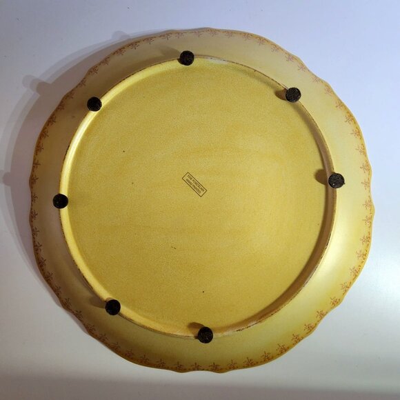 Vintage Large Decorative Gilt Urn w/ Lid Underplate & Bowl Middle Eastern Style - Picture 13 of 16